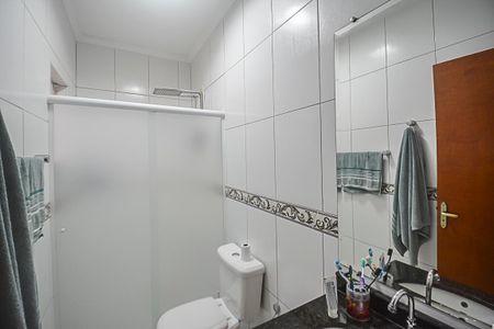 Banheiro da Suíte 1 de casa à venda com 3 quartos, 154m² em Jardim Paramount, São Bernardo do Campo