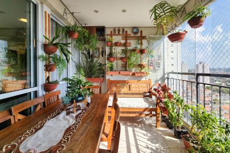 Varanda Gourmet de apartamento à venda com 3 quartos, 96m² em Independência, São Bernardo do Campo