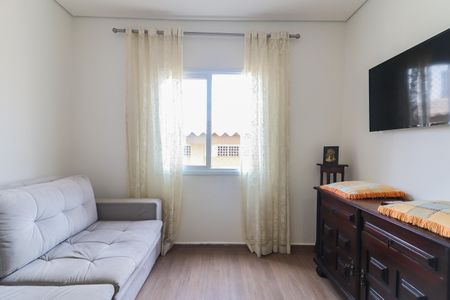 Sala de apartamento à venda com 1 quarto, 52m² em Jardim Trussardi, São Paulo