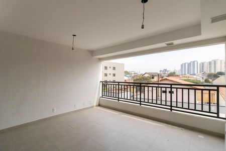 Varanda da Sala de apartamento à venda com 2 quartos, 64m² em Vila Sao Ricardo, Guarulhos