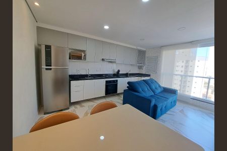 Sala/Cozinha de apartamento à venda com 1 quarto, 38m² em Bela Vista, Osasco