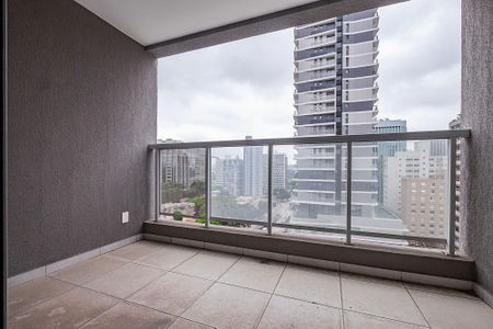 Varanda de kitnet/studio à venda com 1 quarto, 24m² em Jardim Paulistano, São Paulo