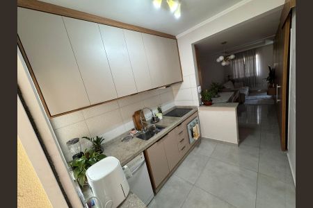 Cozinha de casa de condomínio à venda com 2 quartos, 78m² em Vila Alati, Jundiaí