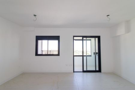 Sala/Cozinha de apartamento à venda com 1 quarto, 46m² em Centro, Campinas
