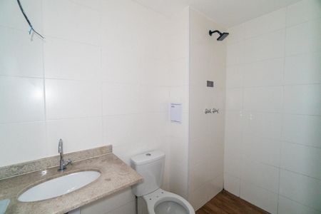 Banheiro de kitnet/studio para alugar com 1 quarto, 25m² em Vila Mascote, São Paulo