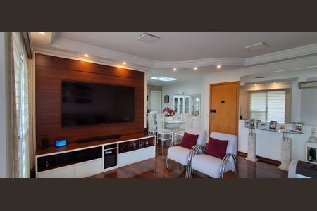 Sala de apartamento à venda com 3 quartos, 140m² em Barcelona, São Caetano do Sul