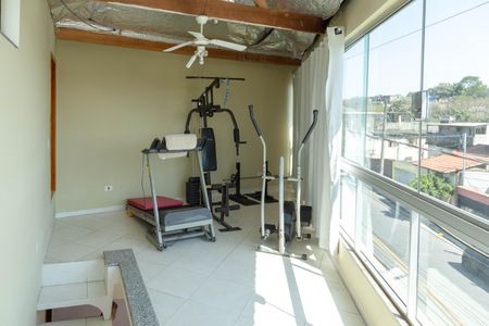 Varanda da Sala de casa à venda com 4 quartos, 385m² em Vila Barros, Guarulhos