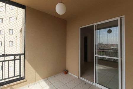Varanda da Sala de apartamento à venda com 3 quartos, 74m² em Vila Macedópolis, São Paulo