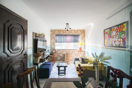 Sala de apartamento para alugar com 2 quartos, 61m² em Vila Emil, Mesquita