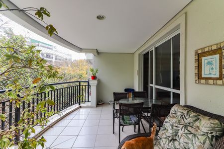 Varanda de apartamento à venda com 4 quartos, 145m² em Cidade São Francisco , São Paulo