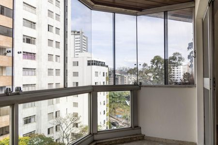 Varanda de apartamento à venda com 4 quartos, 300m² em Gutierrez, Belo Horizonte