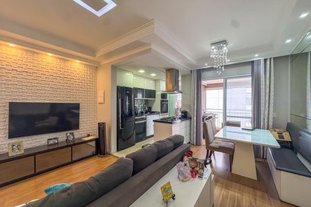 Sala de apartamento à venda com 2 quartos, 74m² em Centro, São Bernardo do Campo