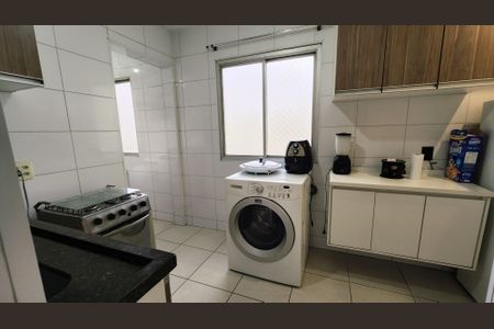 Cozinha de apartamento à venda com 2 quartos, 53m² em Jardim Tamoio, Jundiaí