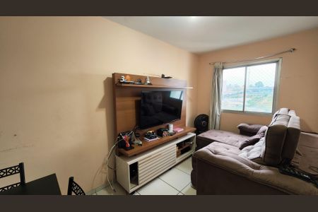 Sala de apartamento à venda com 2 quartos, 53m² em Jardim Tamoio, Jundiaí