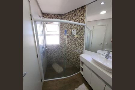 Banheiro da Suíte de apartamento à venda com 2 quartos, 104m² em Baeta Neves, São Bernardo do Campo