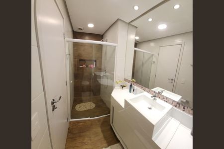 Banheiro Social de apartamento à venda com 2 quartos, 104m² em Baeta Neves, São Bernardo do Campo