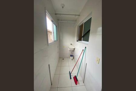 Área de Serviço de apartamento para alugar com 2 quartos, 55m² em Cidade Ocian, Praia Grande