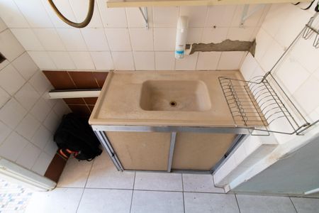 Cozinha de apartamento para alugar com 1 quarto, 42m² em Centro, Campinas