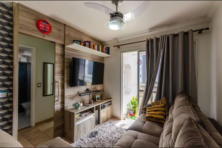 Sala de apartamento à venda com 2 quartos, 62m² em Jardim Mariliza, São Paulo