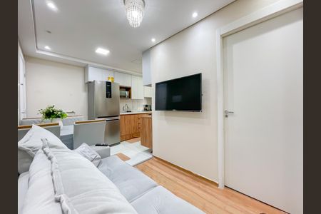 Sala de apartamento para alugar com 2 quartos, 39m² em Padroeira, Osasco