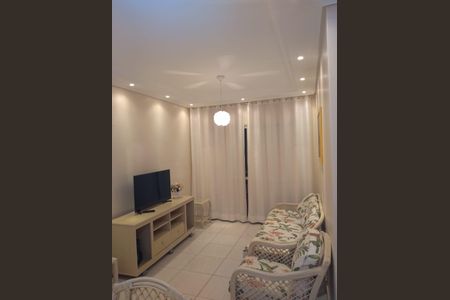 Sala de apartamento para alugar com 3 quartos, 97m² em Jardim Vitoria, Guarujá