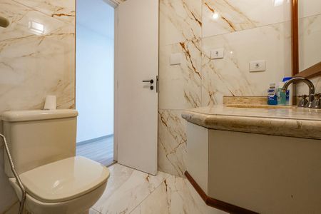 Banheiro de apartamento para alugar com 1 quarto, 32m² em Jardins, São Paulo