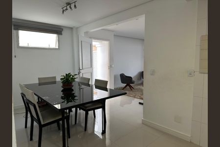Sala de Jantar de casa de condomínio à venda com 3 quartos, 200m² em Tamboré, Santana de Parnaíba