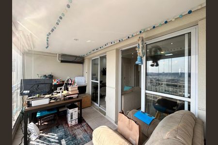 Varanda da Sala de apartamento à venda com 2 quartos, 94m² em Jurubatuba, São Paulo