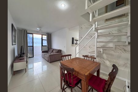 Sala de apartamento para alugar com 3 quartos, 180m² em Barra da Tijuca, Rio de Janeiro