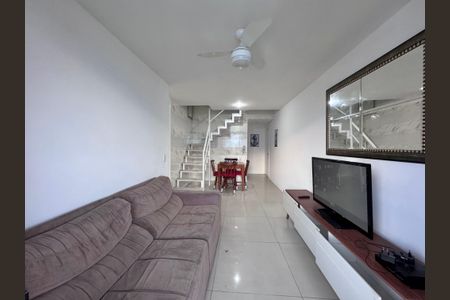 Sala de apartamento para alugar com 3 quartos, 180m² em Barra da Tijuca, Rio de Janeiro