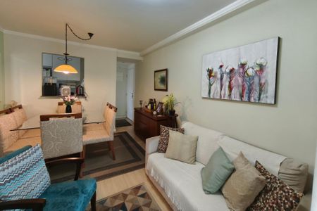 Sala de apartamento à venda com 3 quartos, 70m² em Jardim Ipaussurama, Campinas