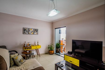 Sala de apartamento para alugar com 3 quartos, 114m² em Vila Pires, Santo André