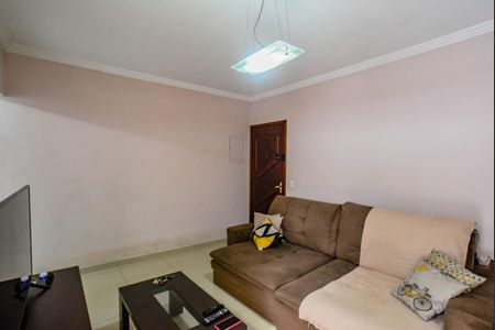 Sala de apartamento para alugar com 3 quartos, 114m² em Vila Pires, Santo André