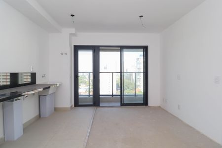 Sala/Cozinha de kitnet/studio para alugar com 1 quarto, 33m² em Jardins, São Paulo