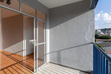 Varanda da sala de apartamento à venda com 3 quartos, 75m² em Ouro Preto, Belo Horizonte