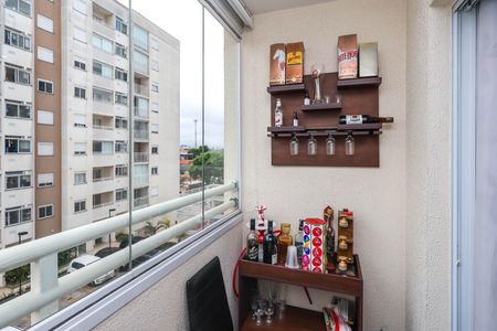Varanda de apartamento à venda com 2 quartos, 50m² em Parque Fongaro, São Paulo