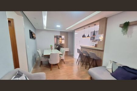 Sala de apartamento à venda com 2 quartos, 63m² em Arvoredo, Contagem