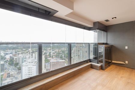Varanda de kitnet/studio à venda com 1 quarto, 42m² em Itaim Bibi, São Paulo