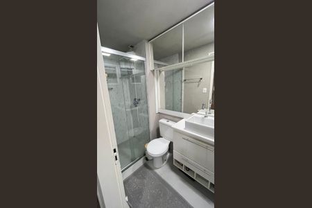 Banheiro de apartamento à venda com 1 quarto, 43m² em Brás, São Paulo