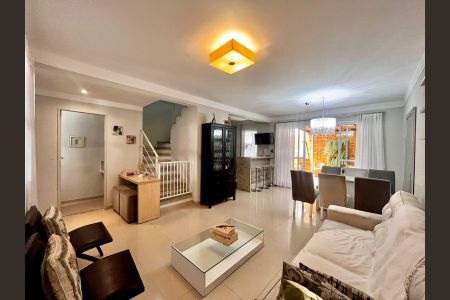 Sala de casa de condomínio à venda com 3 quartos, 133m² em Chácara Primavera, Campinas