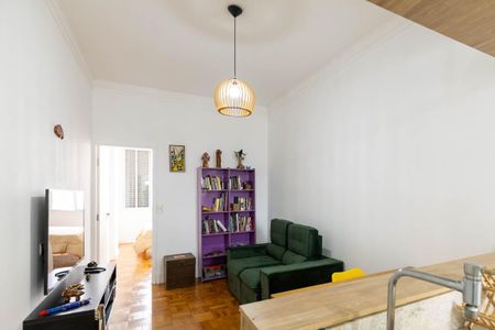 Sala de apartamento à venda com 1 quarto, 48m² em Campos Elíseos, São Paulo