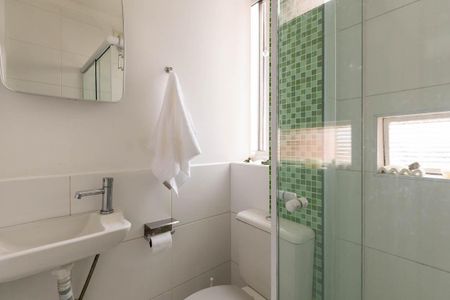 Banheiro de apartamento à venda com 1 quarto, 48m² em Campos Elíseos, São Paulo