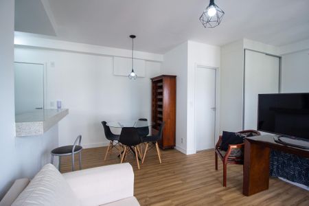 Sala de apartamento para alugar com 1 quarto, 37m² em Jardim Portal da Colina, Sorocaba