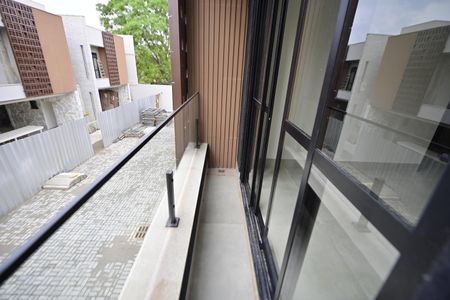 Varanda de casa de condomínio para alugar com 3 quartos, 153m² em Vila Rosa, Goiânia