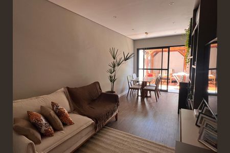 Sala de casa de condomínio à venda com 2 quartos, 95m² em Parque Taquaral, Campinas