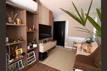 Sala de casa de condomínio à venda com 2 quartos, 95m² em Parque Taquaral, Campinas