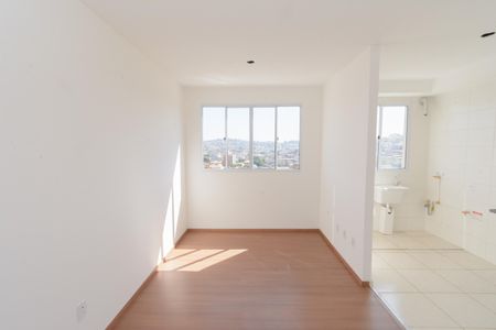 Sala de apartamento à venda com 2 quartos, 52m² em Novo Riacho, Contagem