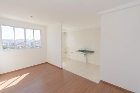 Sala de apartamento à venda com 2 quartos, 52m² em Novo Riacho, Contagem