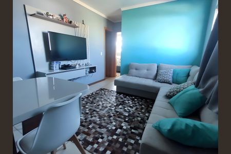Sala de apartamento à venda com 2 quartos, 62m² em Novo Eldorado, Contagem