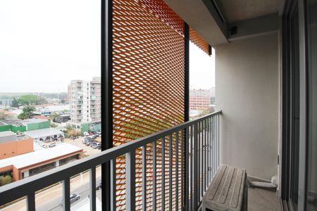 Varanda Studio de kitnet/studio para alugar com 1 quarto, 22m² em Indianópolis, São Paulo